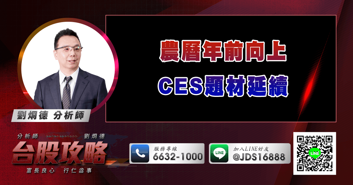 農曆年前向上 CES題材延續 (圖)
